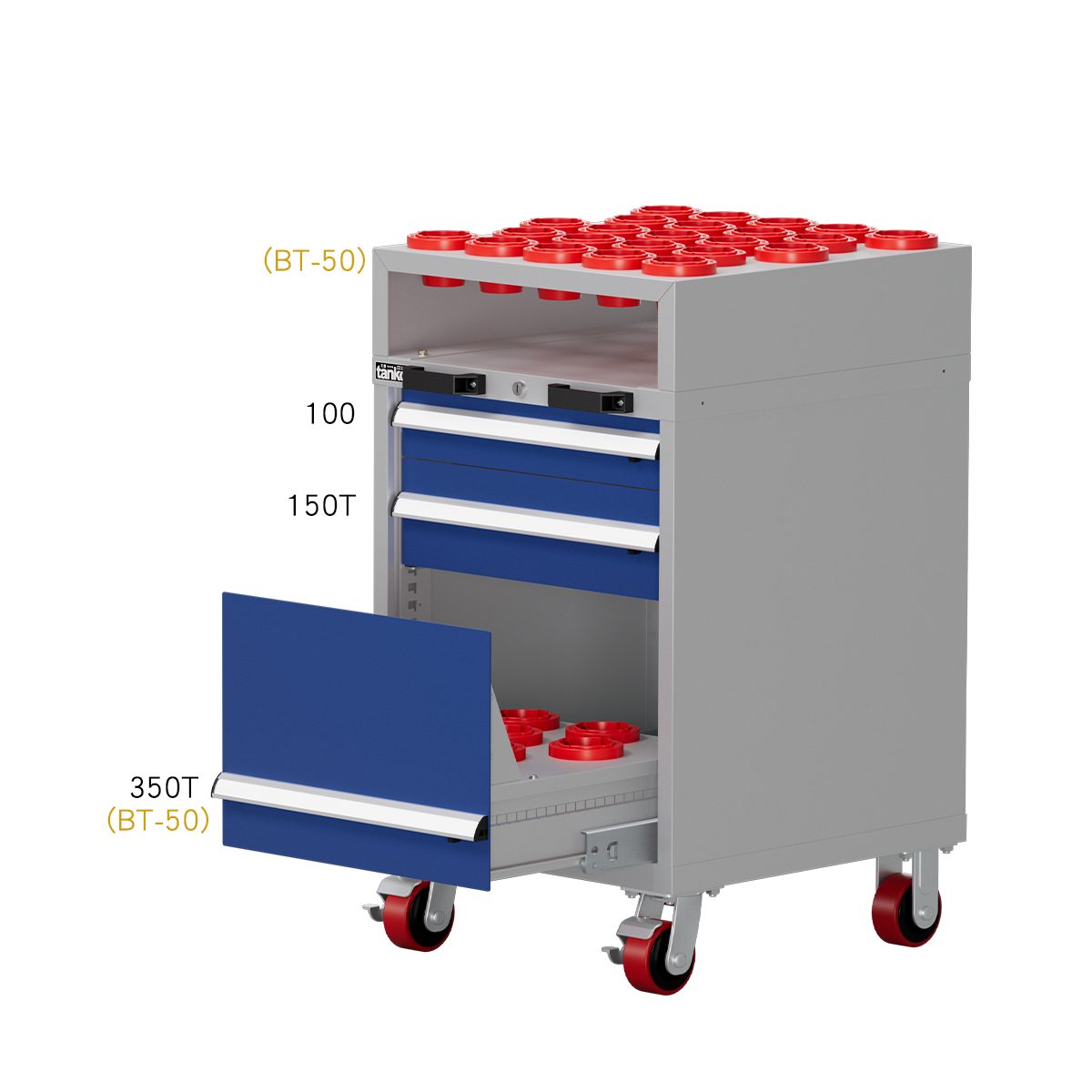 Mobile CNC Tool Cabinet - H1000 EA-7031-33MN