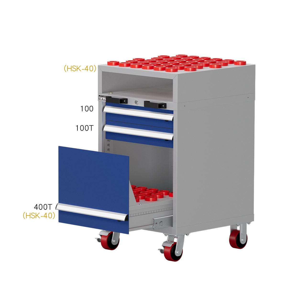 Mobile CNC Tool Cabinet - H1000 EA-7032-66MN