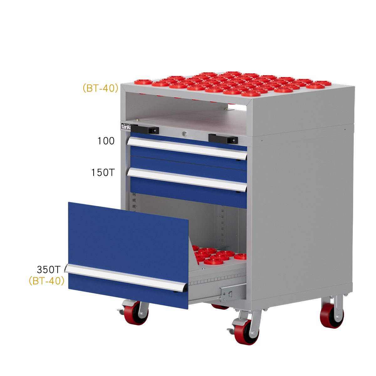 Mobile CNC Tool Cabinet - H1000 EB-7031-22MN