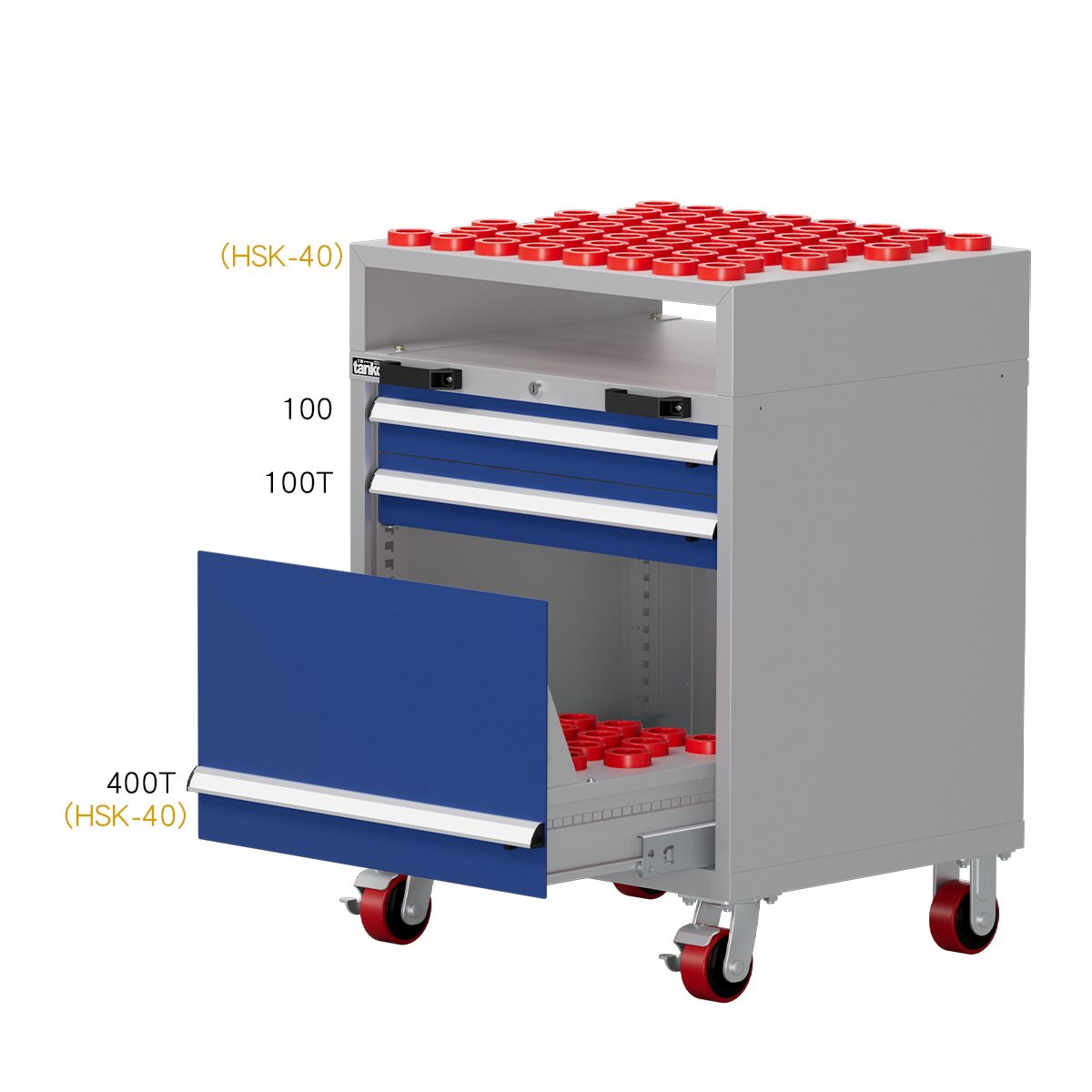 Mobile CNC Tool Cabinet - H1000 EB-7032-66MN