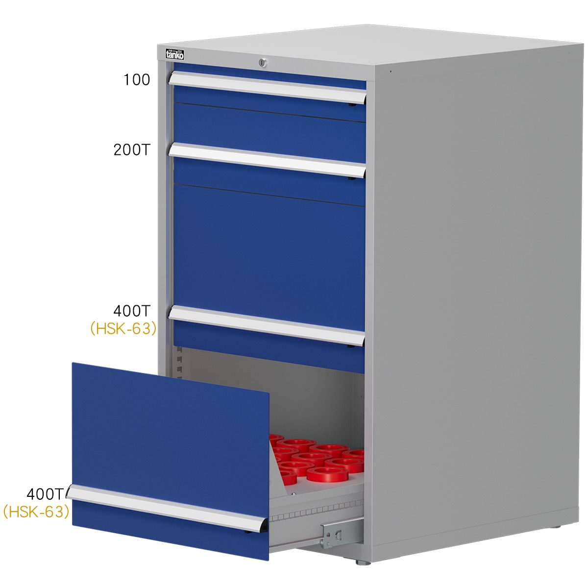 CNC Tool Cabinet - H1200 ED-12042-88N