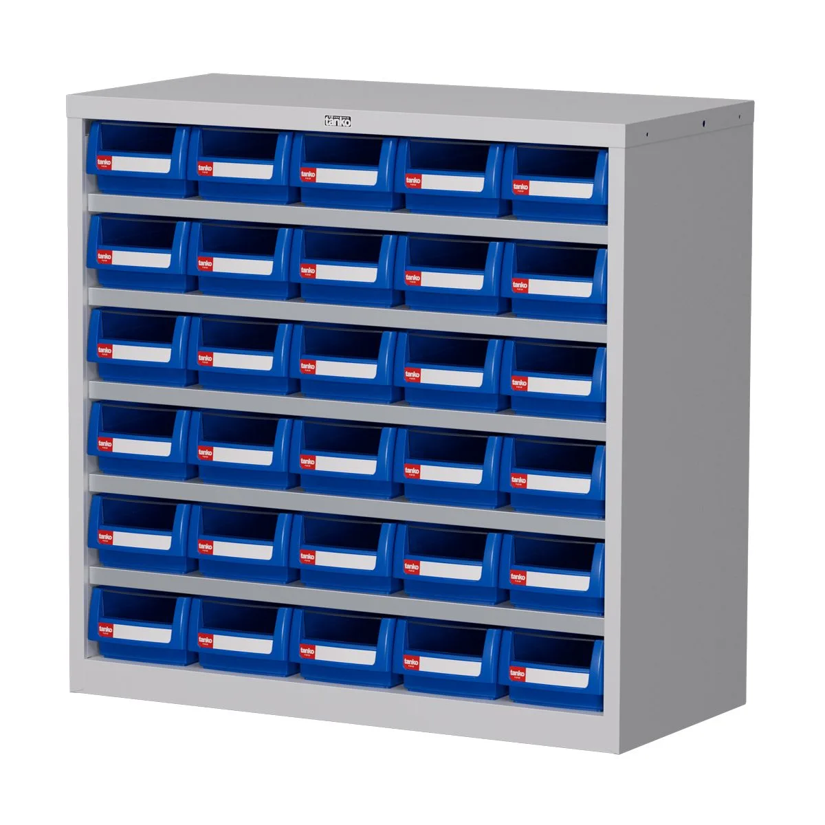 Tanko parts bin rack for small component storage