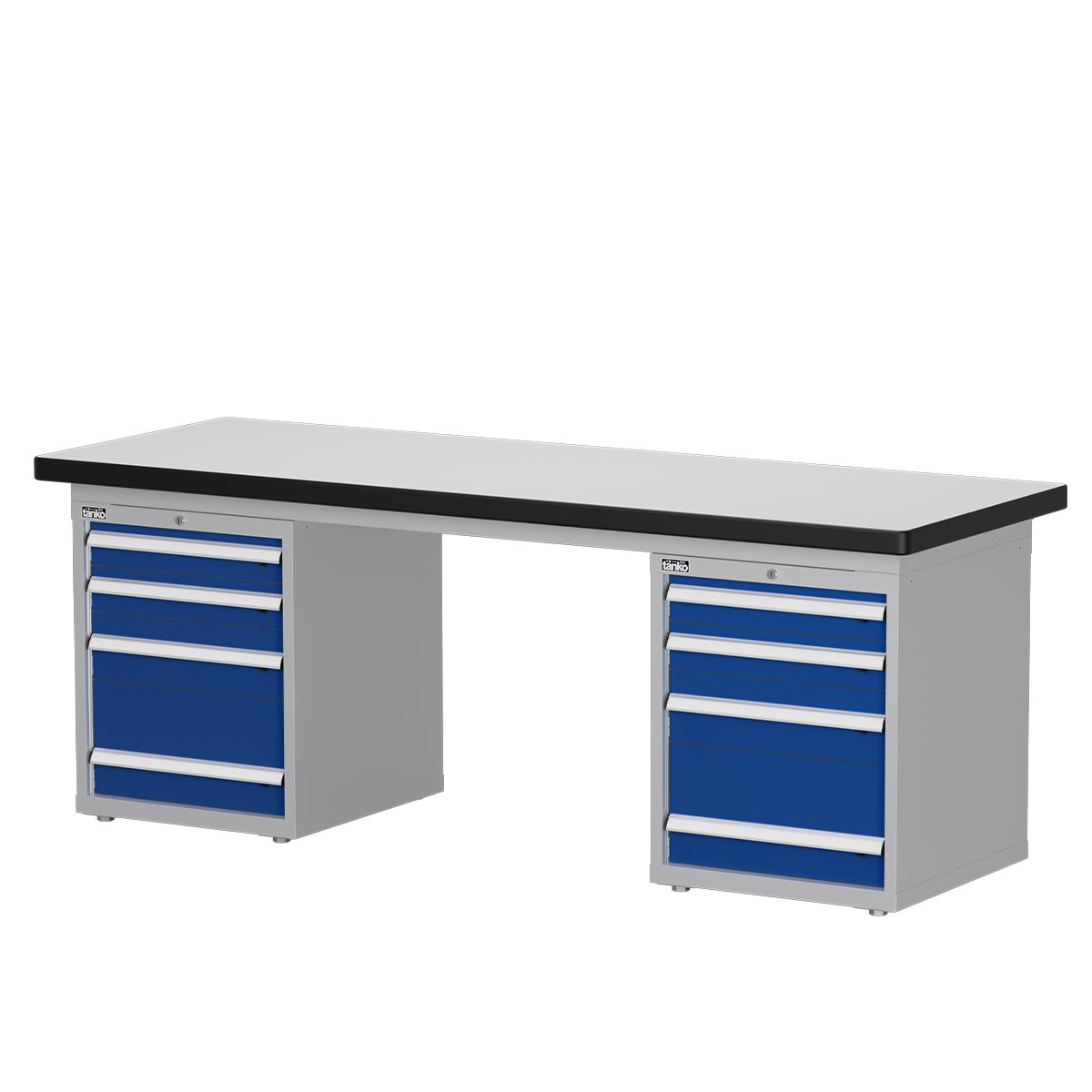 Heavy Duty Workbench — Double Cabinet