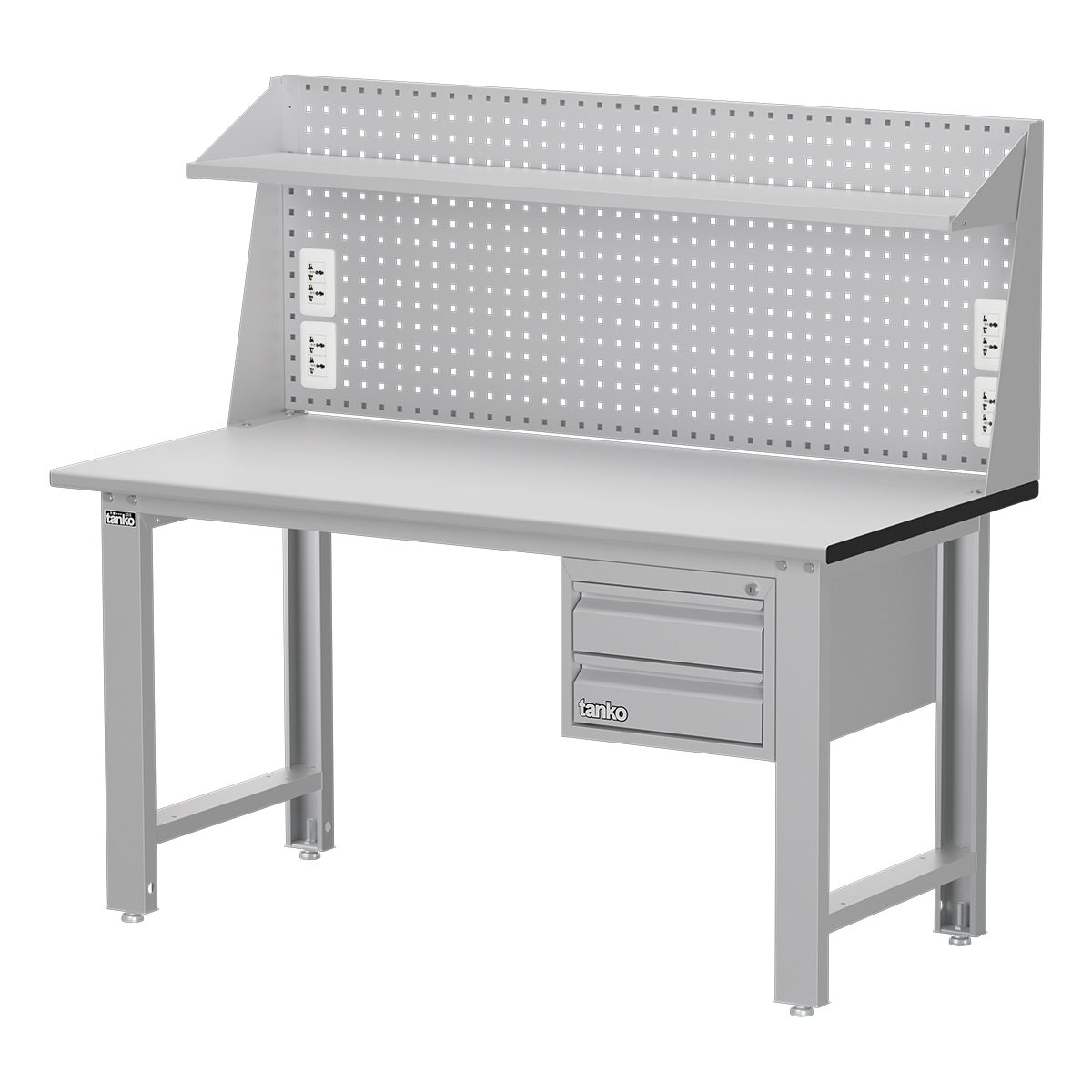 Professional Workbench — Hanging Cabinet WBS-53022F5A — Laminate top(F), W1500xD750xH800mm