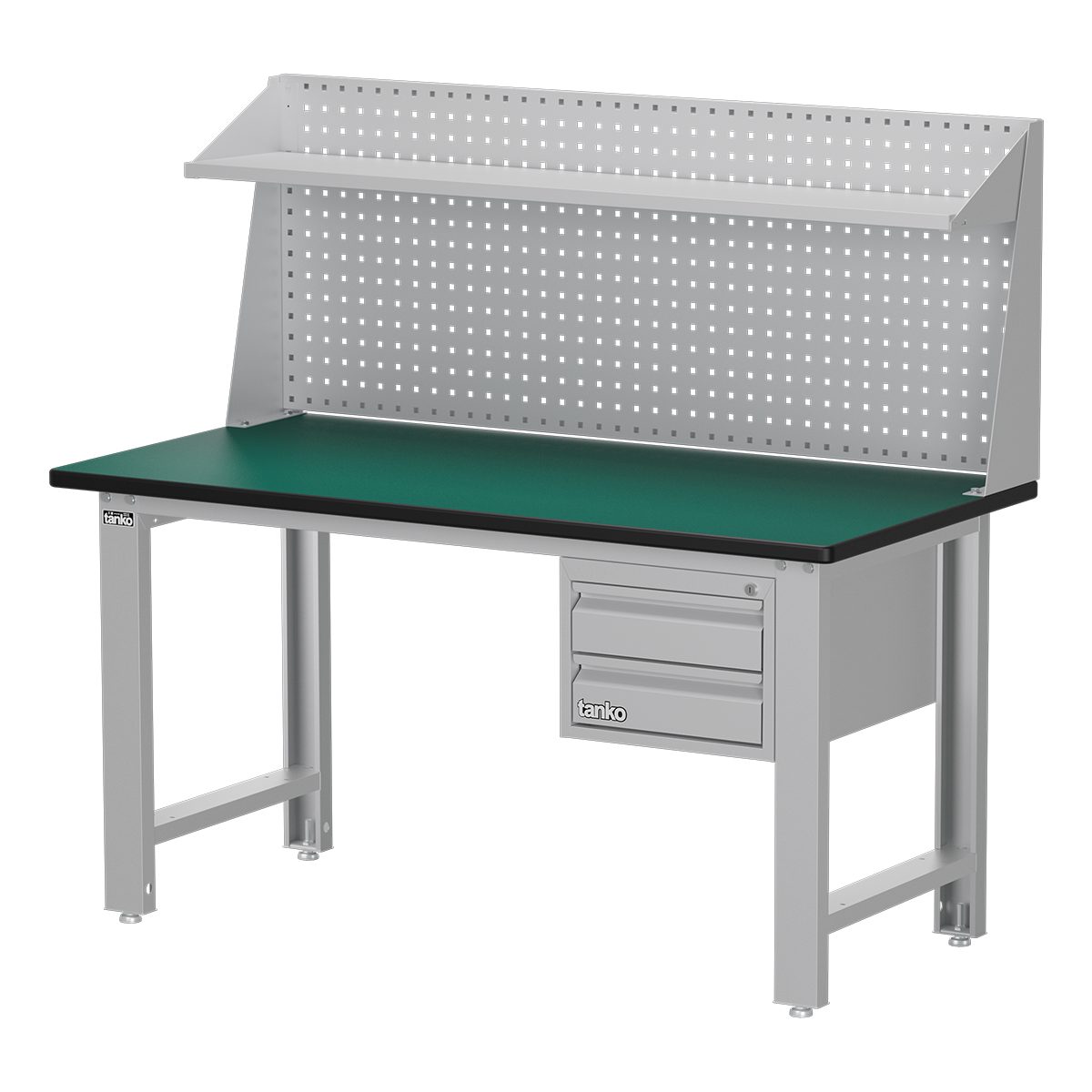 Professional Workbench — Hanging Cabinet WBS-53022N3 — Rubber top(N), W1500xD750xH800mm