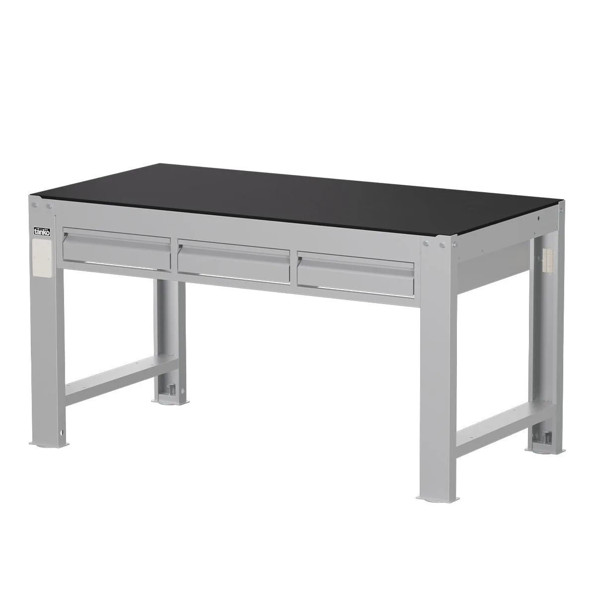 Steel Top Workbench — Drawers