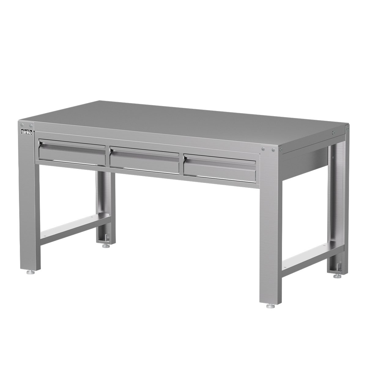 Stainless Steel Workbench — Drawers