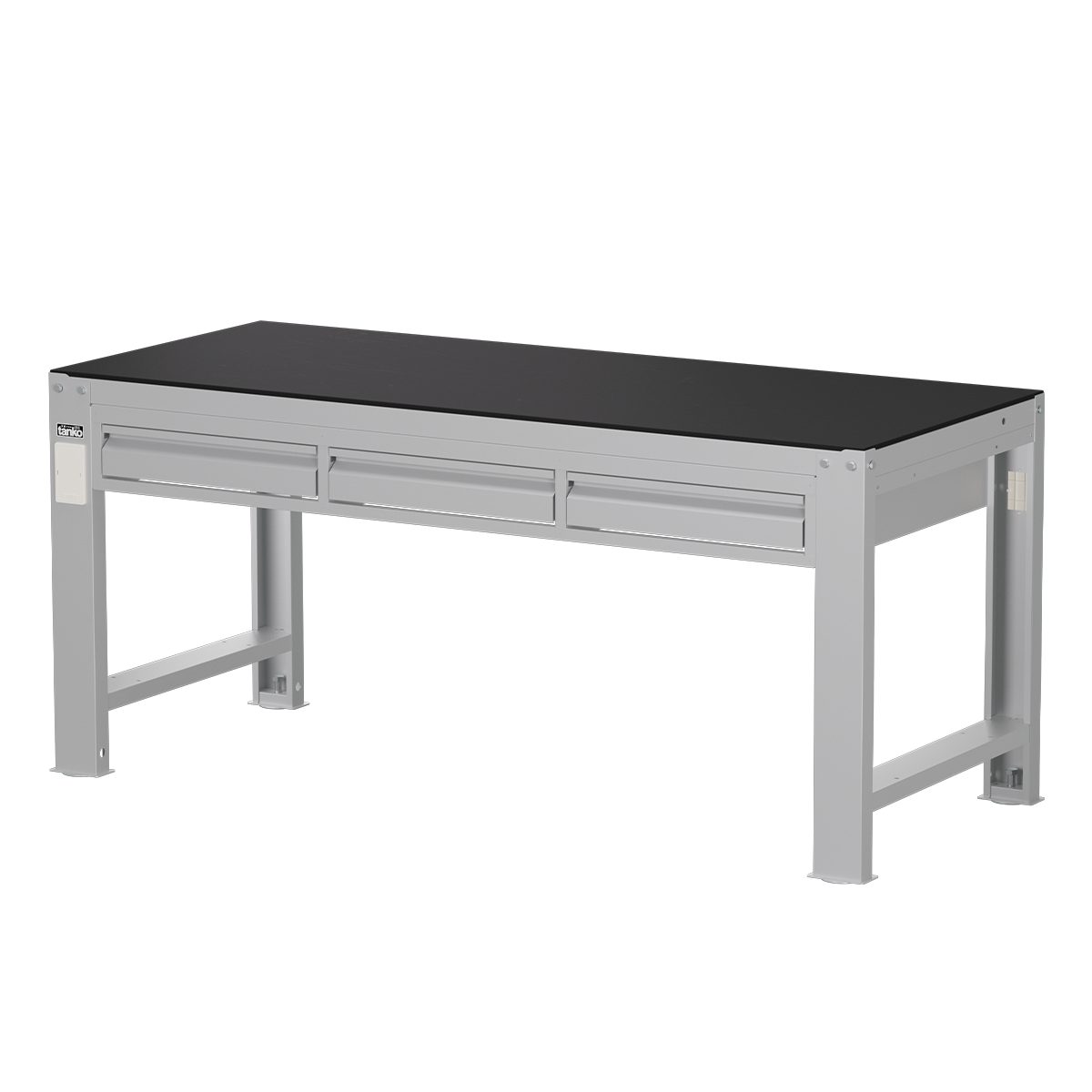 Steel Top Workbench — Drawers