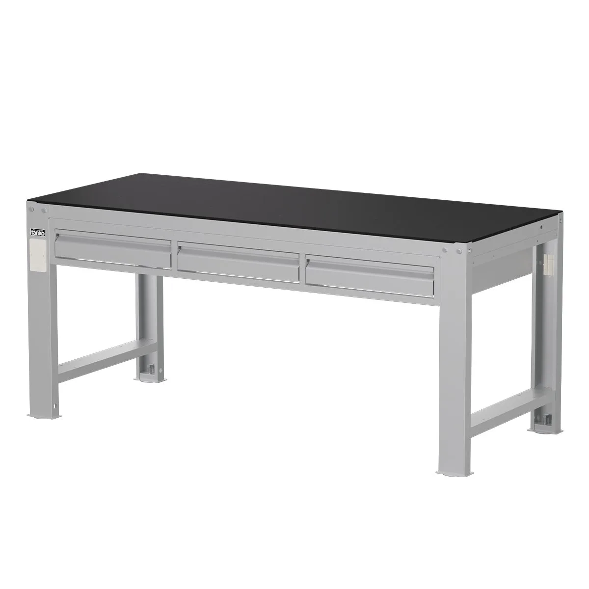 Steel Top Workbench — Drawers