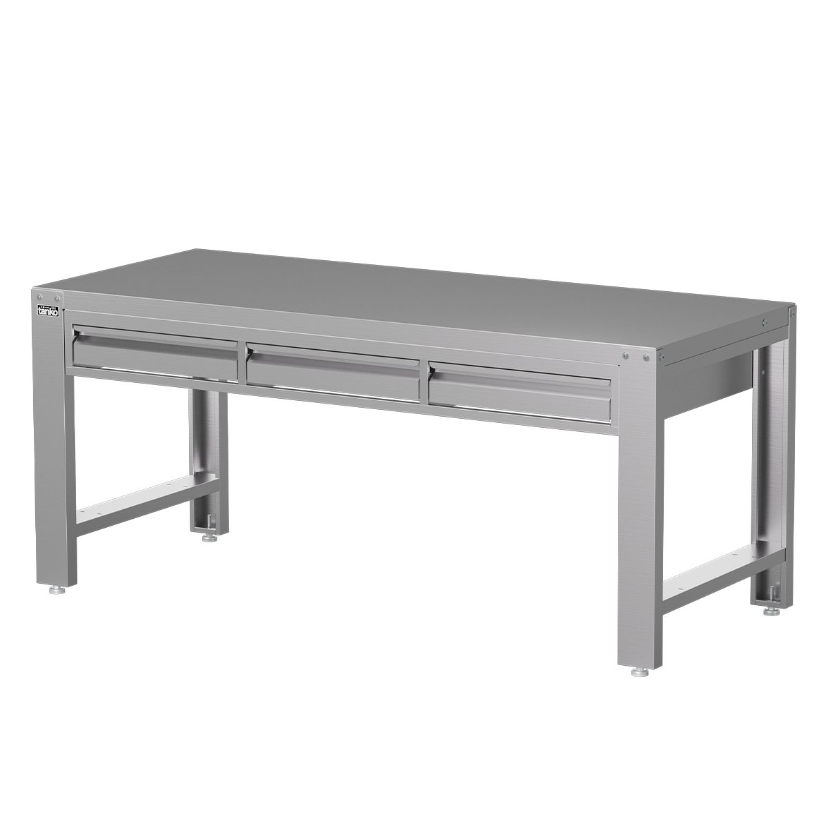 Stainless Steel Workbench — Drawers