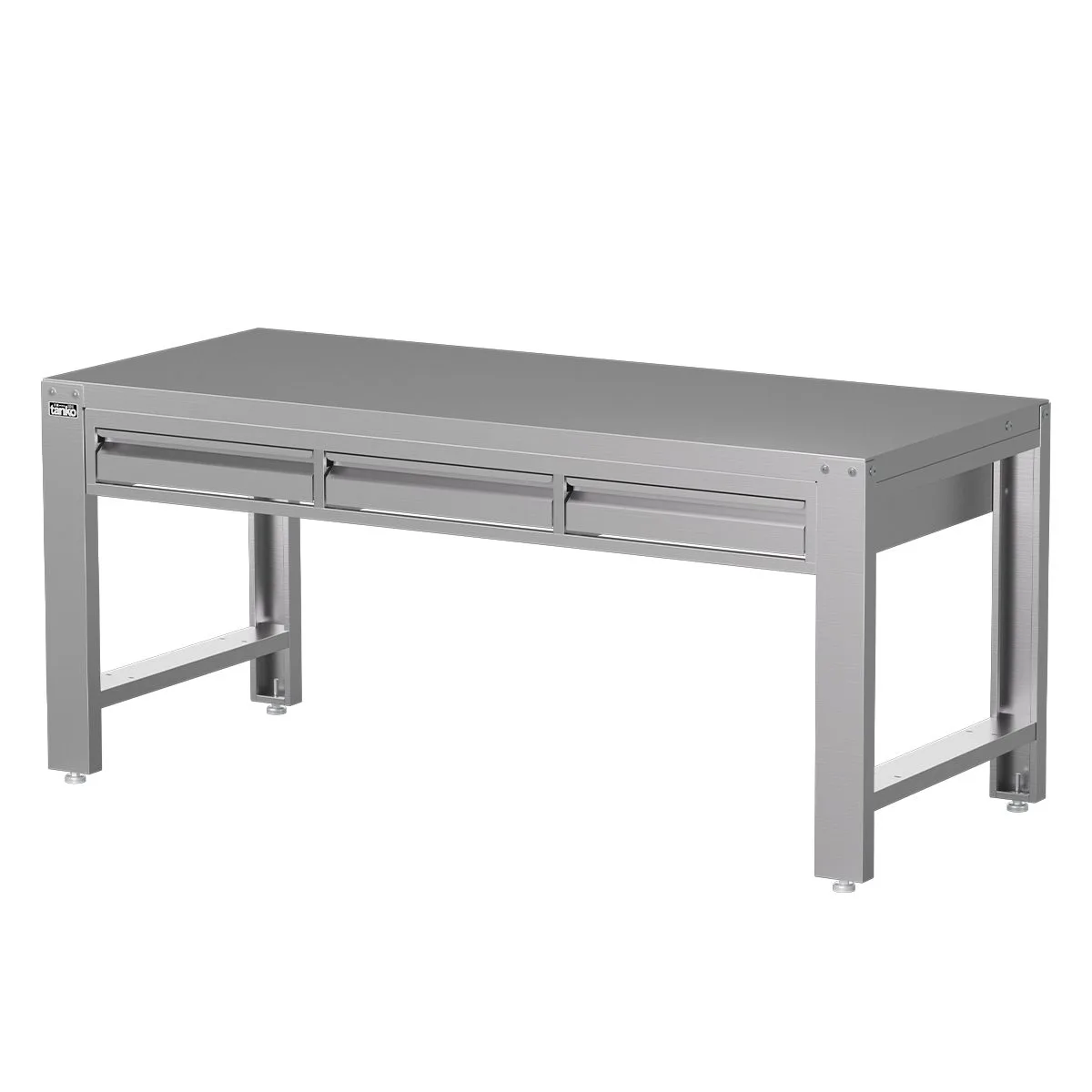 Stainless Steel Workbench — Drawers