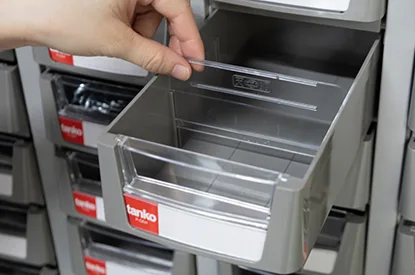 Parts Cabinet — With divider