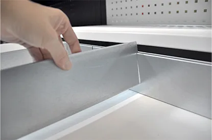 Display Stand — With dividers