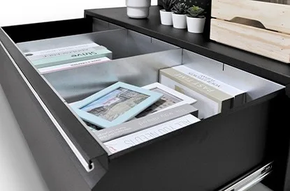 Display Stand — Shelves — Drawer