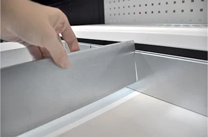 Display Stand — Shelves — With dividers