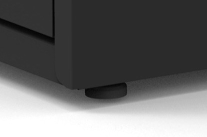 With leveler screws