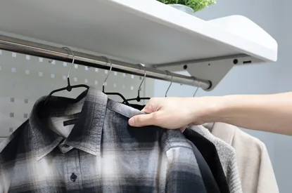 Display Stand — Closet rod
