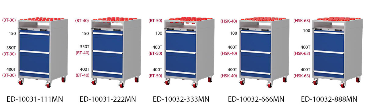Mobile CNC Tool Cabinet - H1300