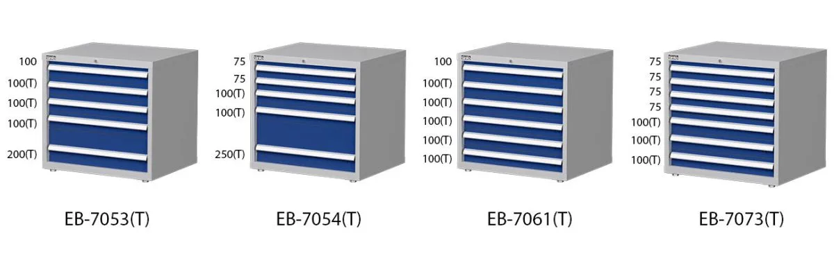 Drawer configuration and dimensions