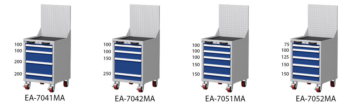 Mobile Tool Cabinet — Heavy Duty