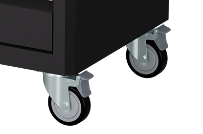 4" PU castors