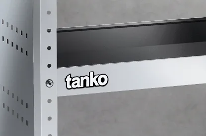 Trolley — Stainless Steel — Shelf can be adjusted