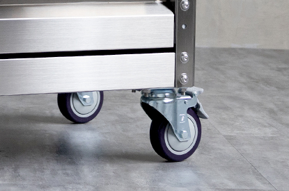 4" PU castors