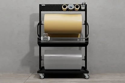 Packing Cart — Roll holder