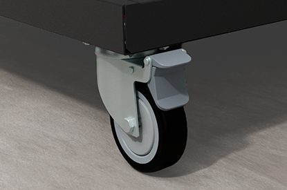 4" PU castors