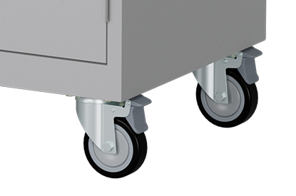 4" PU castors