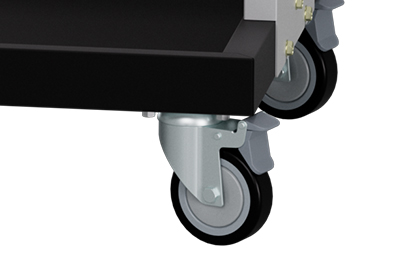4" PU castors