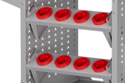Tool holder racks