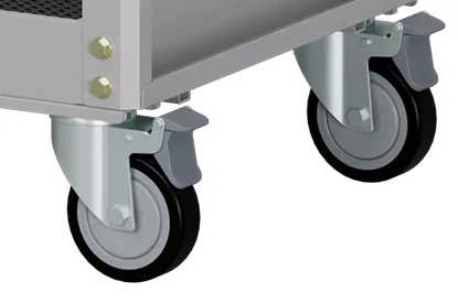 CNC Trolley — 4" PU castors
