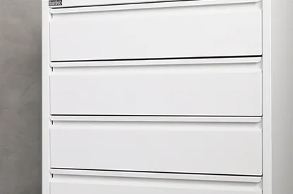 Chest of Drawers — Steel cabinet