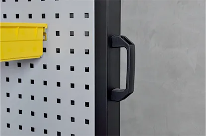 Mobile Hanger Rack — Double-sided — Handles