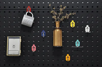 Perforated Board — Hanger hooks