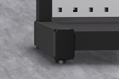 With leveler screws