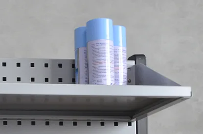 Hanger Rack — Single-sided ❘ KR-13 — Shelf is optional