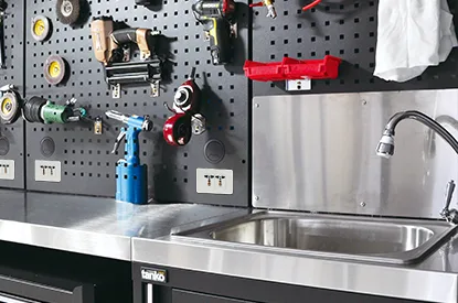 Professional Workstation — Sink Cabinet — Easy to clean