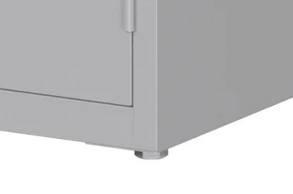 Classic Workstation — Storage Cabinet — With levelers screws