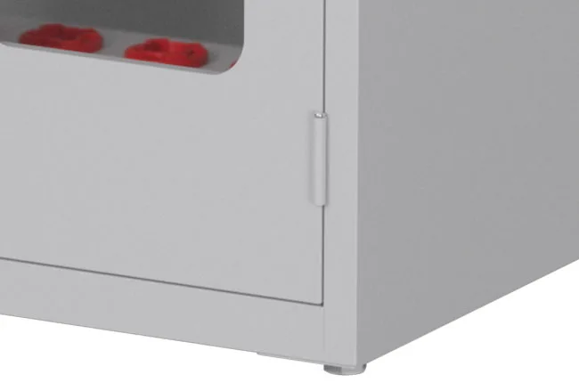 CNC Tool Cabinet with Door — With leveler screws
