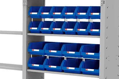 Classic Workstation — Modular Rack — Team Bin