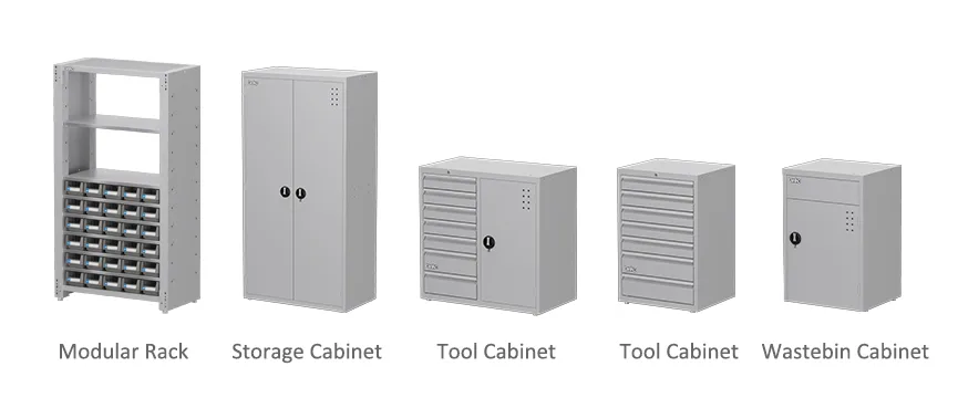 Classic Workstation — Combination — step 1: Step.1 Cabinets