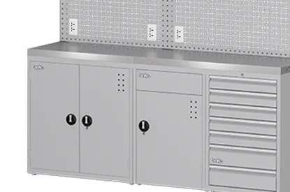 Classic Workstation — Combination — Storage cabinet