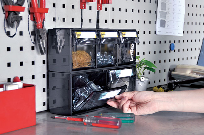 Tilt Out Bin — 3 drawer sizes