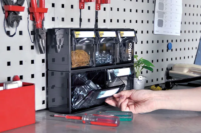 Tilt Out Bin — 3 drawer sizes