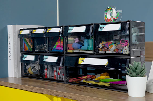 Tilt Out Bin — 3 drawer sizes