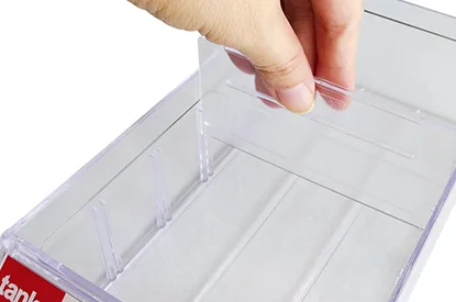 Parts Cabinet — With divider
