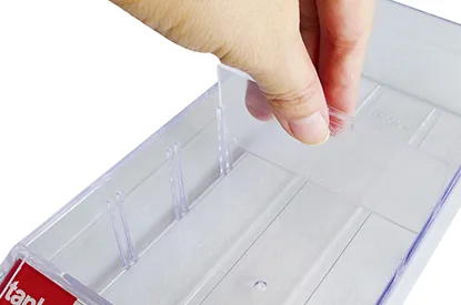 Parts Cabinet — With divider