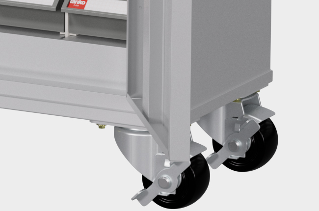 PU castors